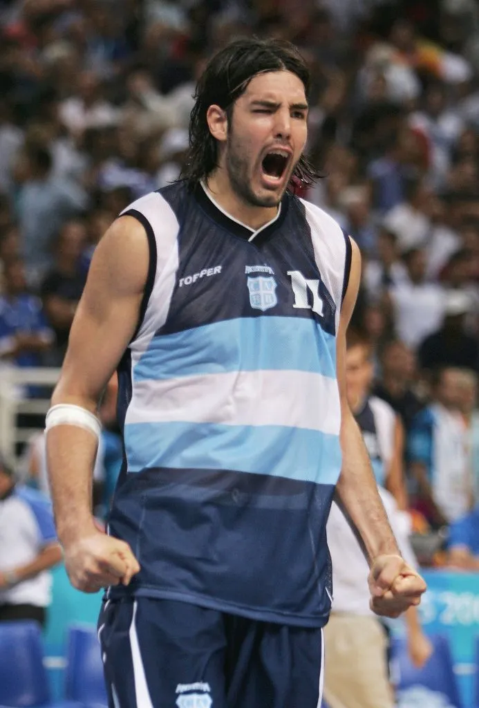 Scola, figura en Atenas 2004.