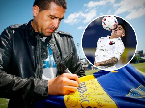 Román recibió a una de las joyas del fútbol argentino: ¿lo tentó para jugar en Boca?