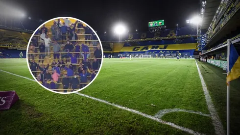 Los allegados se hicieron sentir en La Bombonera (Foto: Getty)