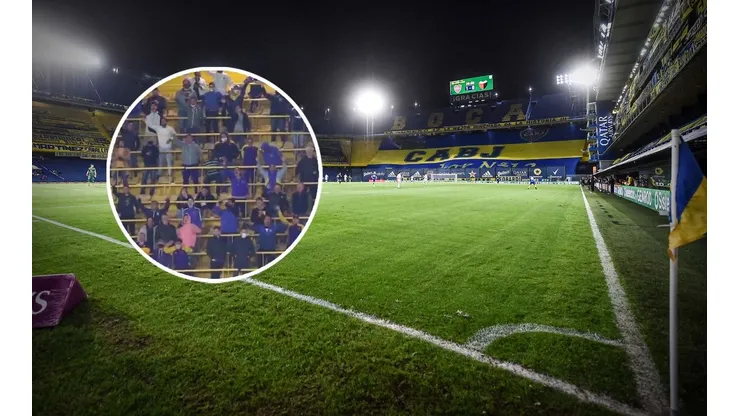 Los allegados se hicieron sentir en La Bombonera (Foto: Getty)