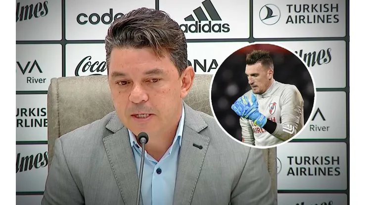 Marcelo Gallardo y Franco Armani, River (Foto: Getty)