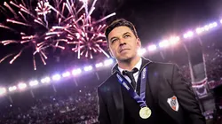 Marcelo Gallardo en el Estadio Monumental (Foto: Getty)