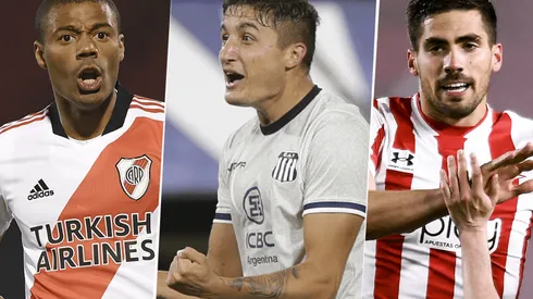 Tabla de posiciones de la Liga Profesional de Argentina. (Fotos: Getty Images).