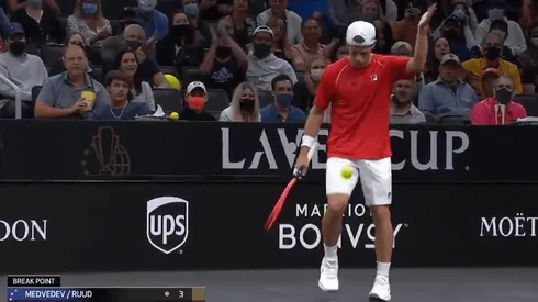 VIDEO: Diego Schwartzman enloqueció al estadio haciendo jueguitos