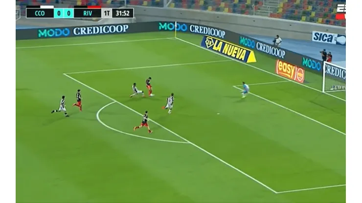 Carrascal puso el 1 a 0.