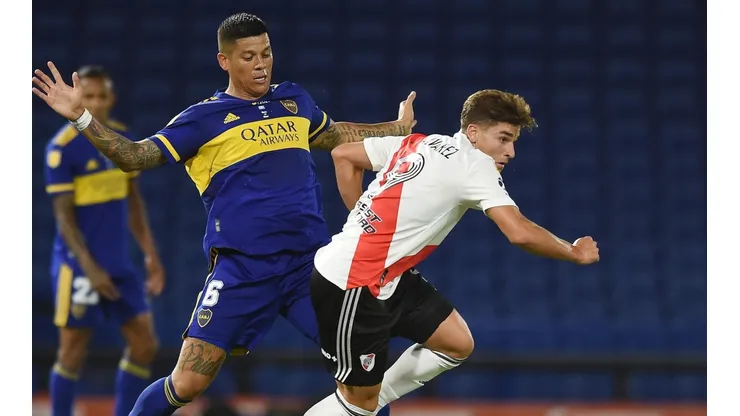 River vs. Boca, el gran clásico del fútbol argentino.