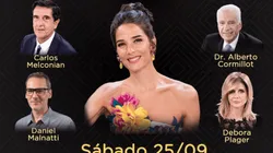 Invitados del 25 y 26 de septiembre en la mesaza de Juana Viale.