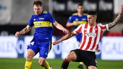 Esteban Rolón, Boca vs. Estudiantes por la Liga Profesional (Foto: Getty)