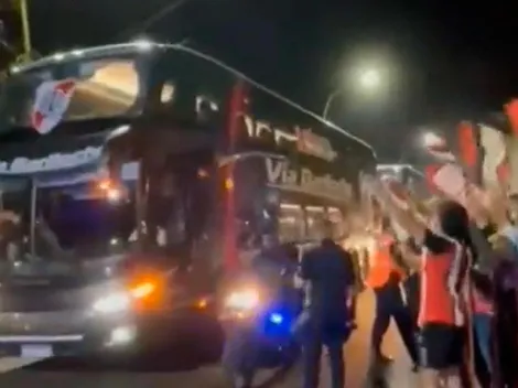 VIDEO: así llegó River a Santiago del Estero