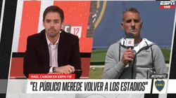 Cascini elogió a un refuerzo de Boca.