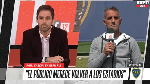 Cascini elogió a un refuerzo de Boca.