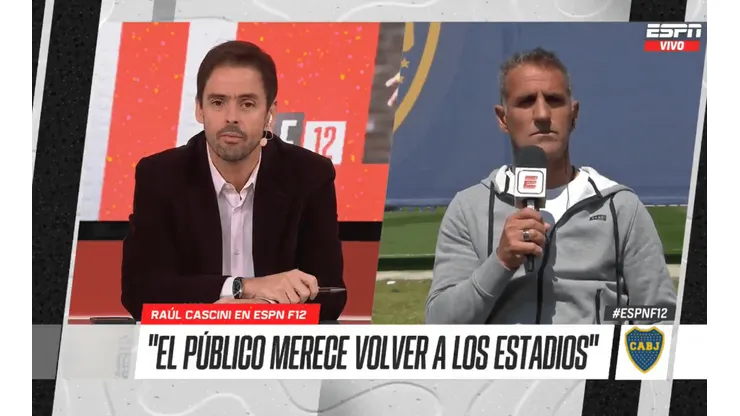 Cascini elogió a un refuerzo de Boca.