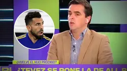 Carlos Tevez y Nicolás Cambiasso, Presidente de All Boys (Foto: Getty)