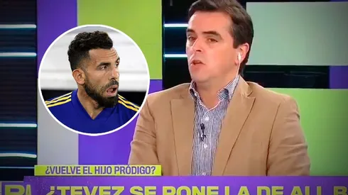 Carlos Tevez y Nicolás Cambiasso, Presidente de All Boys (Foto: Getty)