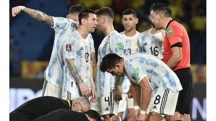 Roberto Tobar, Argentina vs. Colombia por la Copa América 2021 (Foto: Getty)