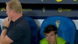 VIDEO: Riqui Puig le clavó una mirada fulminante a Koeman