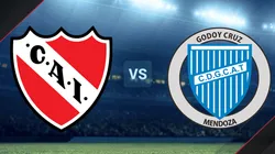 Independiente y Godoy Cruz se enfrentan por la Liga Profesional.