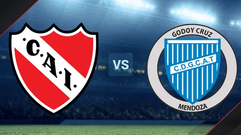 Independiente y Godoy Cruz se enfrentan por la Liga Profesional.