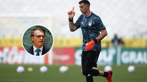 Insólito: Bolsonaro denunció que lo trataron como al Dibu Martínez