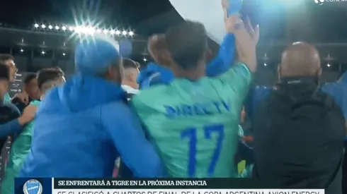 El insólito canto de los jugadores de Godoy Cruz para festejar el triunfo ante Racing
