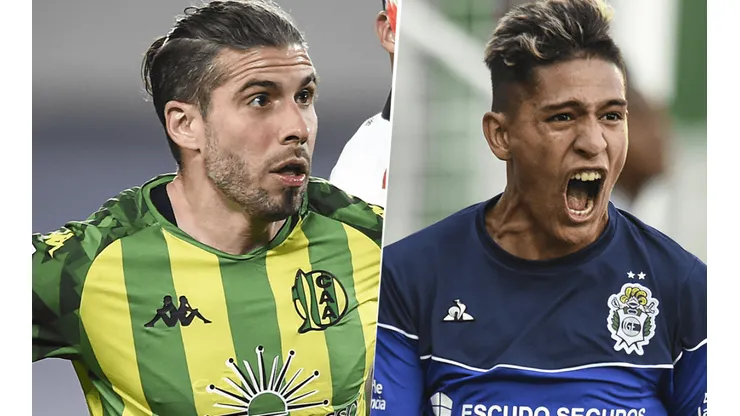 Aldosivi vs. Gimnasia de La Plata. (Fotos: Getty images).