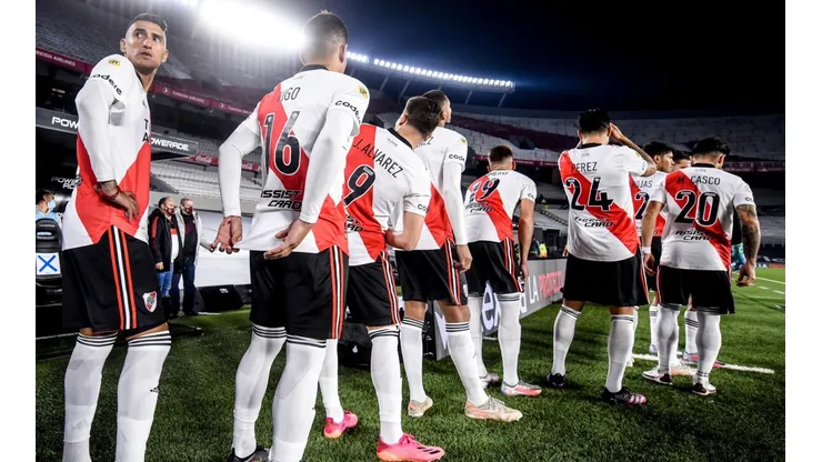 La probable formación de River para enfrentar a Central Córdoba.