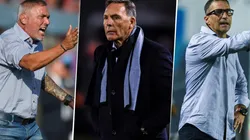 Sergio Rondina, Miguel Ángel Russo y Juan Antonio Pizzi, Liga Profesional (Foto: Getty)