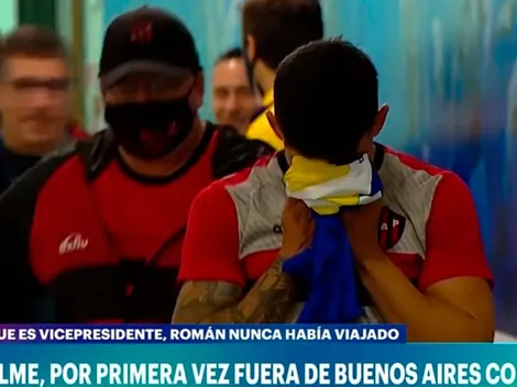 Juega en Patronato, conoció a Riquelme y se largó a llorar como un nene