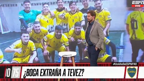 Sebastián Vignolo tentó a Carlos Tevez.