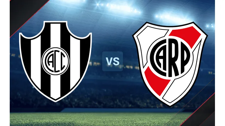 Central Córdoba y River Plate se enfrentan por la Liga Profesional.