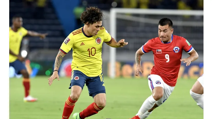 Juan Fernando Quintero en la Selección Colombia.