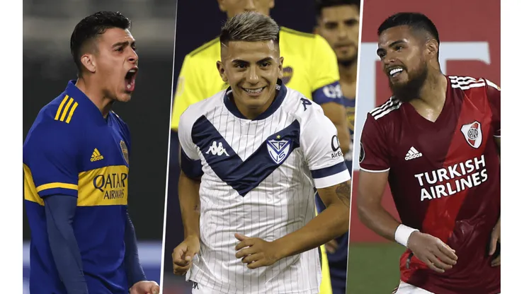 El XI más valioso del fútbol argentino.