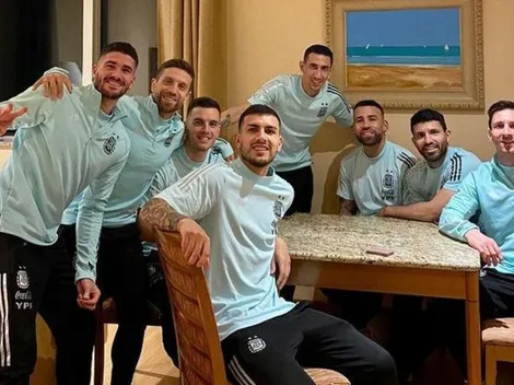 Los 7 jugadores de la Selección Argentina que comentaron la foto de Messi