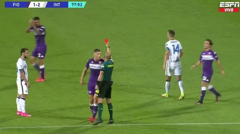 La expulsión de Nicolás González.