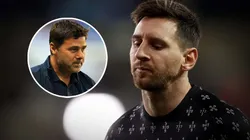 Mauricio Pochettino y Lionel Messi (Fotos: Getty Images)