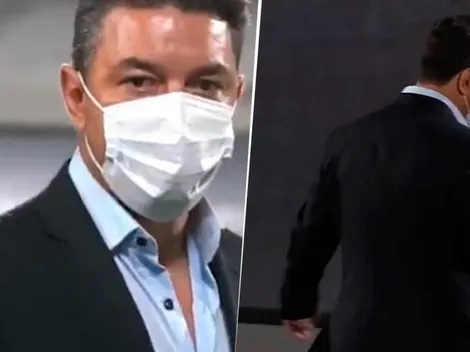 VIDEO: Así se enteró Gallardo que el gol de Enzo Fernández estuvo mal anulado