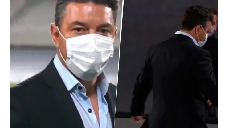 VIDEO: Así se enteró Gallardo que el gol de Enzo Fernández estuvo mal anulado