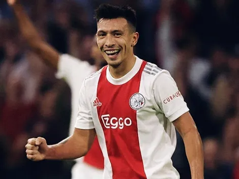 Lisandro Martínez ganó todos sus duelos y asistió en el triunfo del Ajax