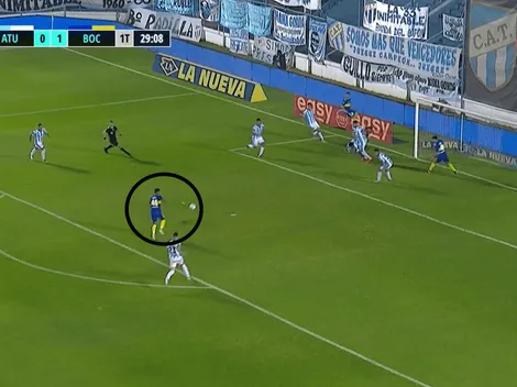 VIDEO: El juvenil Montes resolvió de gran forma y puso el segundo de Boca