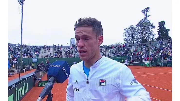 Schwartzman se quebró tras el triunfo de Argentina en la Copa Davis: "La gente te trata muy mal"