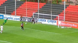 El insólito tanto errado por el Pincha.