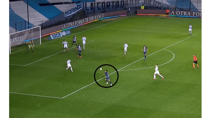 El golazo de Enzo Díaz.