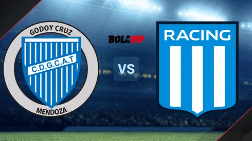 Godoy Cruz vs. Racing Club por los octavos de Final de la Copa Argentina.