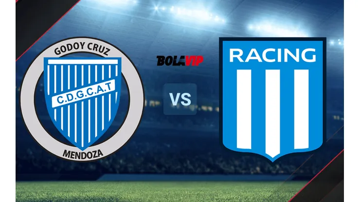 Godoy Cruz vs. Racing Club por los octavos de Final de la Copa Argentina.