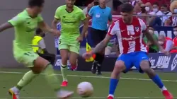 VIDEO: De Paul sacó a bailar al rival y le tiró un caño hermoso