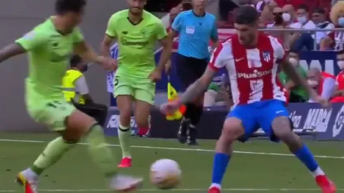 VIDEO: De Paul sacó a bailar al rival y le tiró un caño hermoso