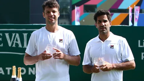 Horacio Zeballos y Máximo González, la dupla de dobles en Argentina (Foto: Getty Images).