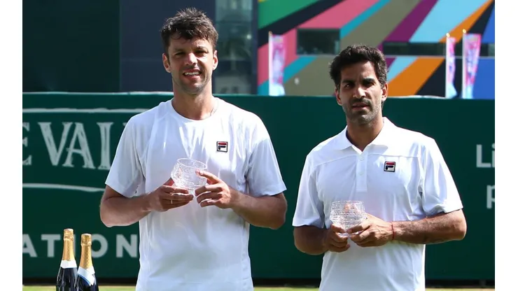Horacio Zeballos y Máximo González, la dupla de dobles en Argentina (Foto: Getty Images).