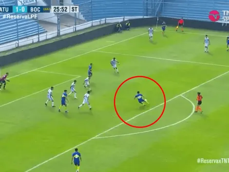 VIDEO: El golazo infernal de Vicente Taborda para la reserva de Boca