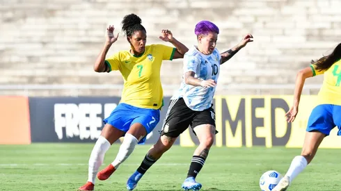 Yamila Rodríguez, delantera de Boca.